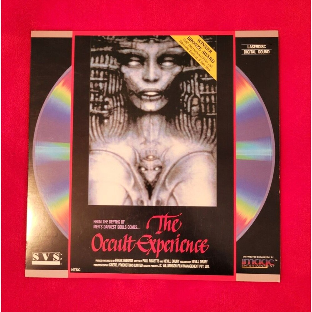 The Occult Experience LaserDisc Cult Movie Frank Heimans Image Entertainment HTF